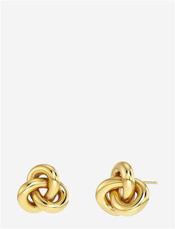 EDBLAD Infinity Knot Studs S Gold - GOLD - One Size