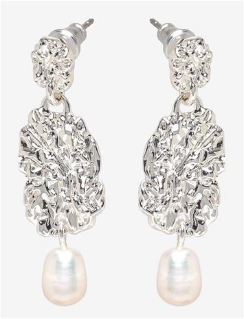 PILGRIM True Earrings Silver-Plated - SILVER PLATED - One Size