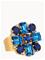 Caroline Svedbom Diora Statement Ring Gold - Blue - ONE SIZE – kuva 6