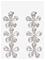 Pieces Pcgilinary M Earrings Bundle - Gold - ONE SIZE – kuva 3
