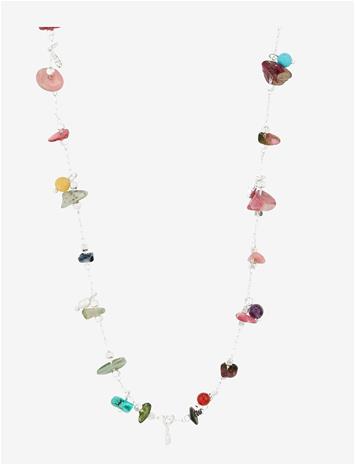 Pilgrim Here Necklace Silver-Plated/Multi - Silver - ONE SIZE