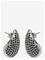 BUD TO ROSE Drop Crystal Stud Earring Black/Silver - BLACK/SILVER - One Size – kuva 2