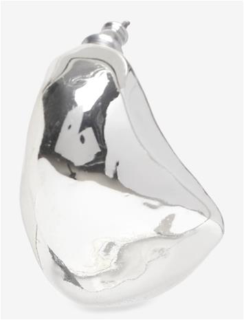PILGRIM Dune Earrings Silver-Plated - SILVER PLATED - One Size