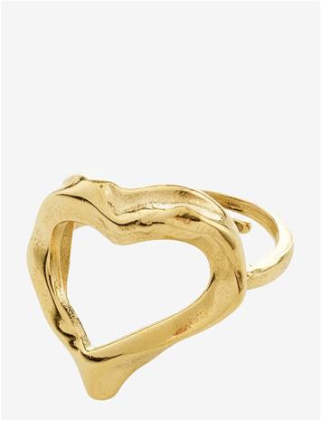 Pilgrim Iris Ring Gold-Plated - Gold - ONE SIZE