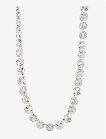 Pilgrim Fire Necklace Silver-Plated - Silver - ONE SIZE – kuva 3/3