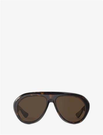 ROTATE 6. Pilot Aviator Frame - Brown - ONE SIZE