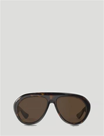 ROTATE 6. Pilot Aviator Frame - Brown - ONE SIZE