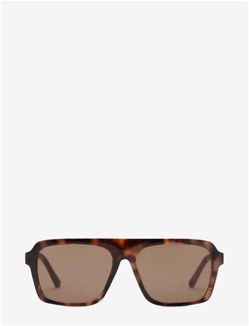 MANGO Aviator Sunglasses With Plastic Frame - DARK BROWN - One Size – kuva 2/2