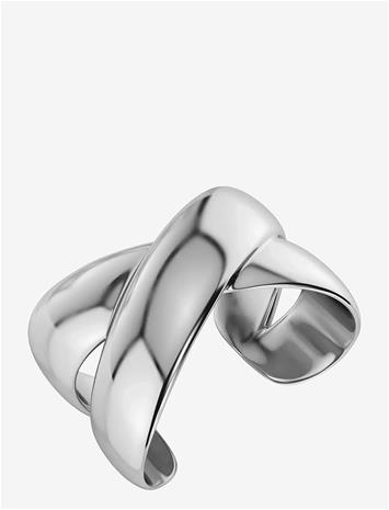 Edblad Alexa Bangle Steel - Silver - L