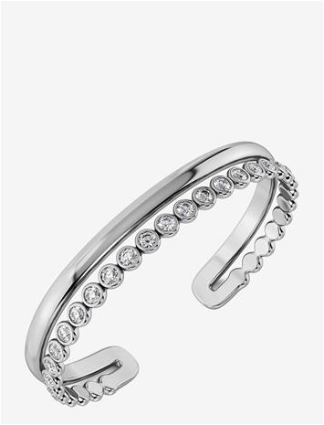 Edblad Grace Bangle Steel - Silver - L