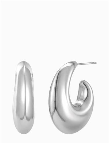 Bud to rose Arch Earring Silver - Silver - ONE SIZE – kuva 4/4