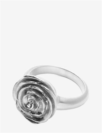 Pernille Corydon Rose Ring - Silver - 52