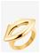 BY JOLIMA Lipp Ring - GOLD - 17 MM – kuva 2