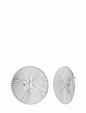 Bud to rose Sorrento Stud Earring Silver - Silver - ONE SIZE