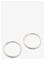 SYSTER P Beloved Small Hoops Silver - SILVER - One Size – kuva 2