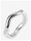 BY JOLIMA Wave Ring - SILVER - 1.7 cm – kuva 2