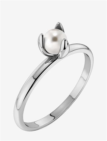 EDBLAD Moonrave Ring S Silver - SILVER - L