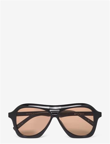 Le Specs Drizzle Black With Light Brown Mono Lens