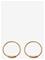 Maria Black Basic Hoop (Pair) - Gold - 12 MM – kuva 5