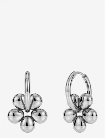 Edblad Daisy Hoops Silver One Size - Silver - ONE SIZE