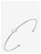 BY JOLIMA Como Mini Bangle Crystal - SILVER - One Size 5 – kuva 2