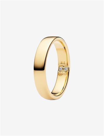 Pandora Stackable Engravable Classic Band sormus 164776C01 – kuva 4/5