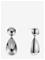 BY JOLIMA Pebble Mini Earring - SILVER - One Size 4 cm – kuva 2