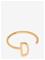 Design Letters Ring Gold A-Z D – kuva 4