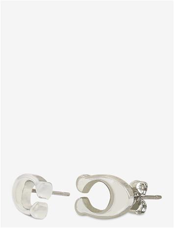 COACH ACCESSORIES Co Er Bubble C Stud - RHODIUM - One Size – kuva 2/2