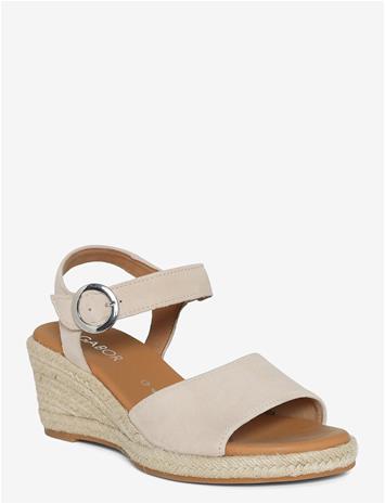 GABOR Wedge Sandal - SAND - 40