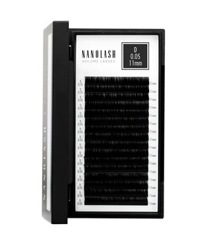 NANOLASH Volume Lashes 0.05 D 11mm Ripset 1 kpl
