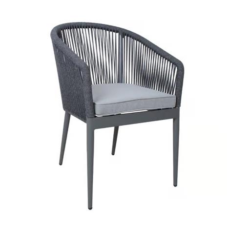 Ecco-tuoli, 57 x 65 x 81 cm, harmaa