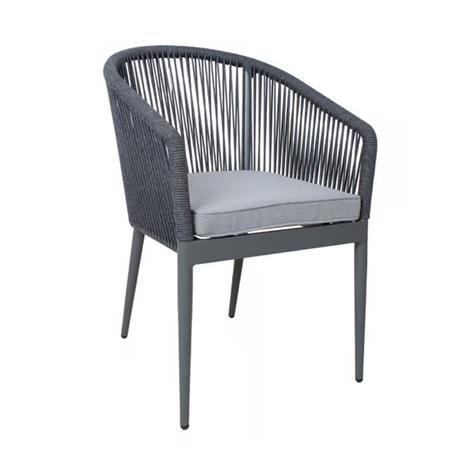 Ecco-tuoli, 57 x 65 x 81 cm, harmaa