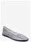 MANGO Semi-Transparent Mesh Ballet Flats - SILVER - 36 – kuva 2