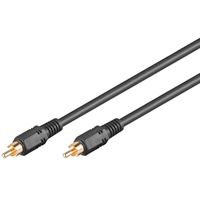 Pro RCA Mono Cable - Musta - 10m