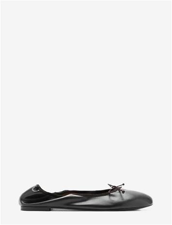 MANGO Ballet Pump With Elastic Bow - DARK BROWN - 36 – kuva 2/2