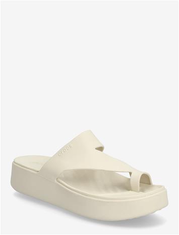CROCS Getaway Platform Toe Loop - SANDSTONE - 41/42
