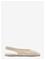 MANGO Braided Backless Ballerina Flat - WHITE - 36 – kuva 2