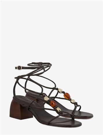ba&sh Sandales Mid Caya - Brown - 41 – kuva 3/4