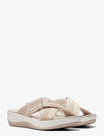 CLARKS Arla Wave D - BEIGE COMBI - 41