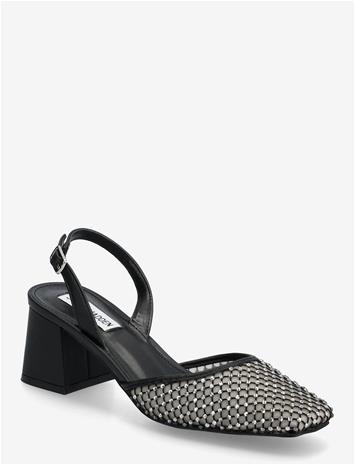 STEVE MADDEN Network Slingbacks - BLACK MESH - 36