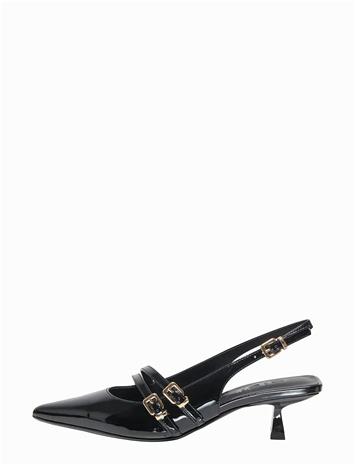ONLY Onlcoco-8 Buckle Slingback Pump - Black - 41 – kuva 4/4