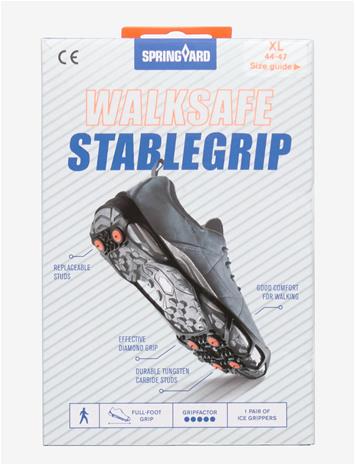 SPRINGYARD Stablegrip Walksafe - BLACK - XL 44-47