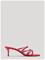 Mango Satin Strap Heeled Sandal - Red - 41 – kuva 2