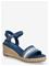 TOMMY HILFIGER Mid Wedge Espad Webbing - DENIM - 37 – kuva 2