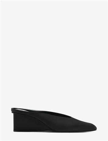 MANGO Square Toe Wedge Heel Shoe - BLACK - 36 – kuva 2/2