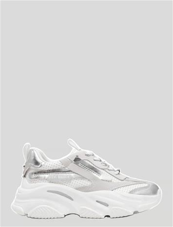 Steve Madden Posses-Perf - Silver - 42