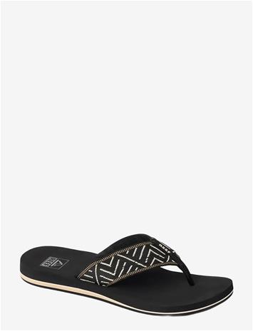 REEF Reef Spring Woven - BLACK/CREAM - 36 – kuva 2/2