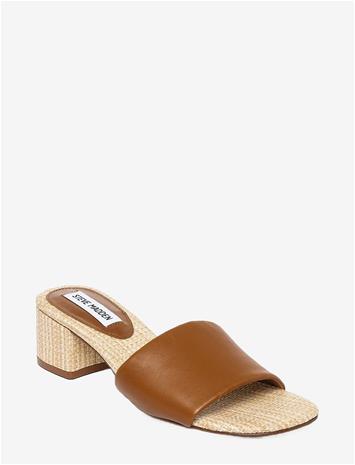STEVE MADDEN Blanche - TAN LEATHER - 39