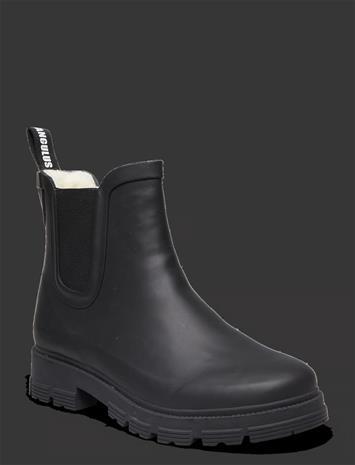 ANGULUS Rain Boots - Low With Elastic - Black - 41